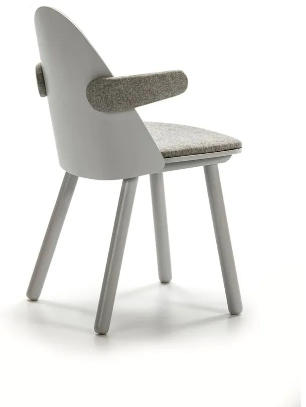 Scaun cu cotiere Teulat Uma, gri