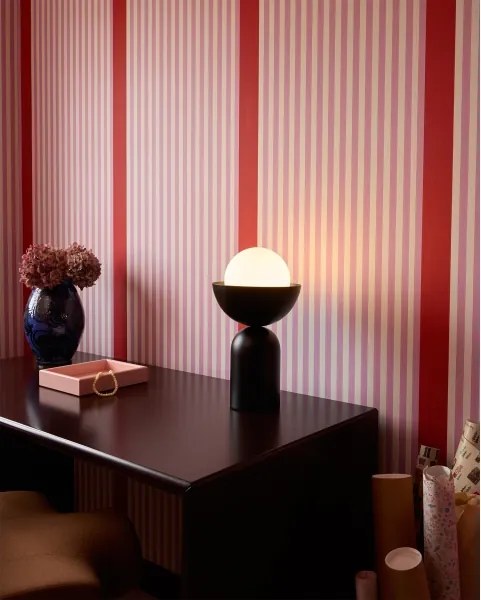 Osram - Lampă de masă DECOR BOWL 1xE14/25W/230V albastru/roz