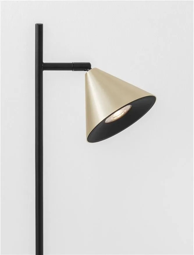 Veioza design decorativ CONICO aurie, NVL-9011434