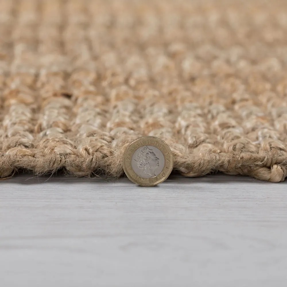 Covor din iută Flair Rugs Jute, 160 x 230 cm, maro