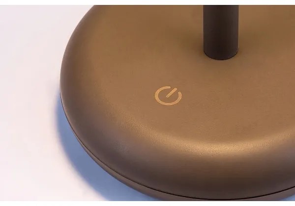 Lampă LED dimabilă de exterior Rabalux 77089 KONIN LED/6W/5V IP44 maro