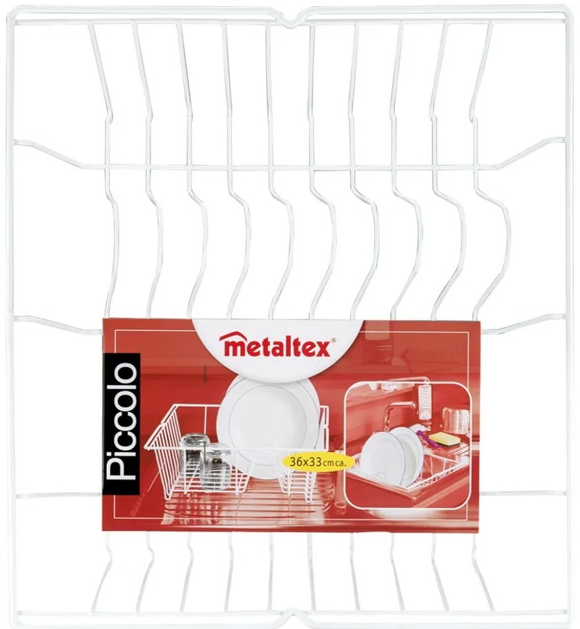 Scurgător de vase Metaltex Piccolo, 36 x 33 cm