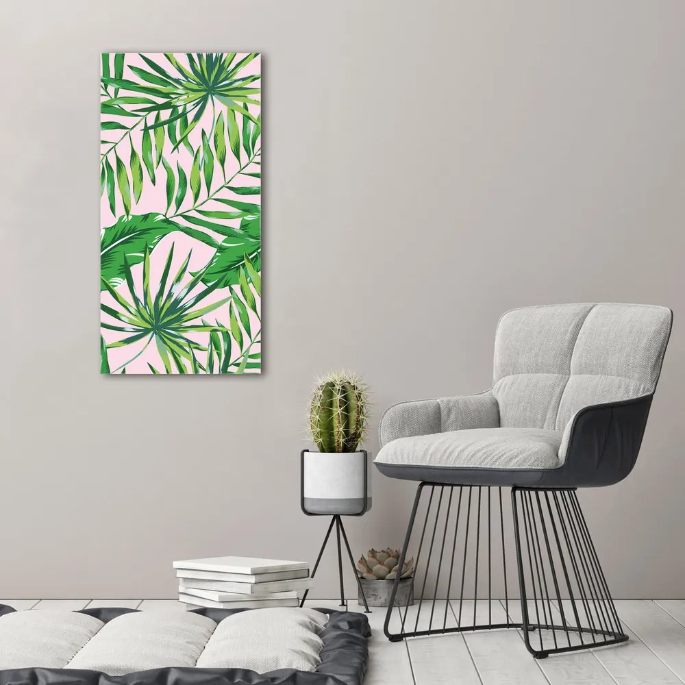 Tablou pe pânză Frunze tropicale