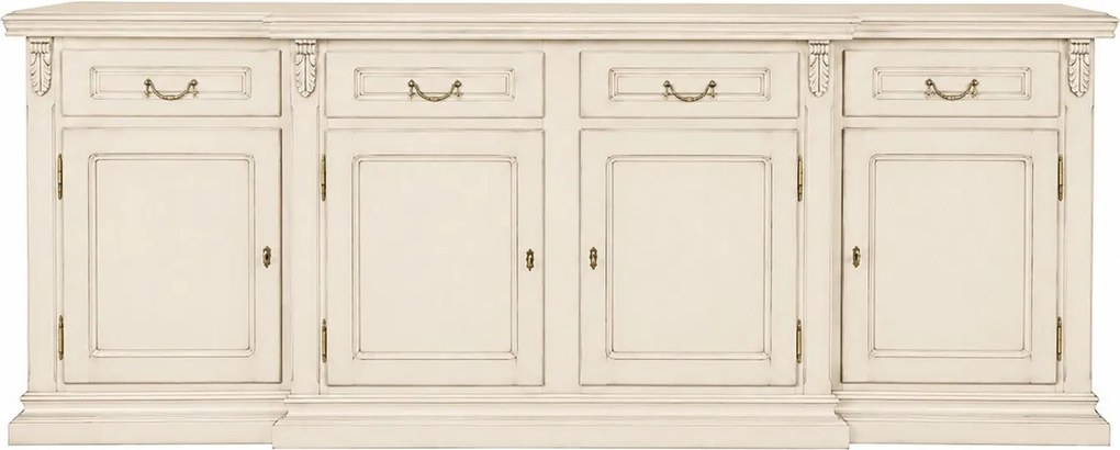 Bufet lemn masiv Bernhard, 233 × 58 × 84 cm