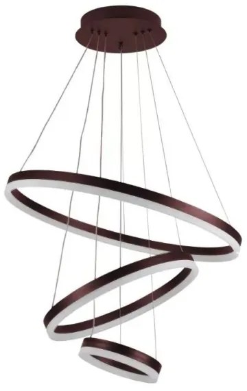 Lustră LED dimabilă pe cablu LED/85W/230V 3000-6500K + telecomandă