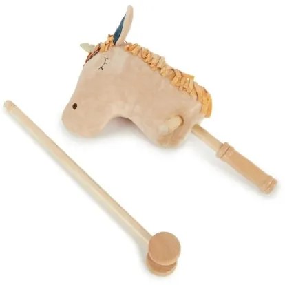 Căluț de jucărie pe băț Bieco MAGIC inorog