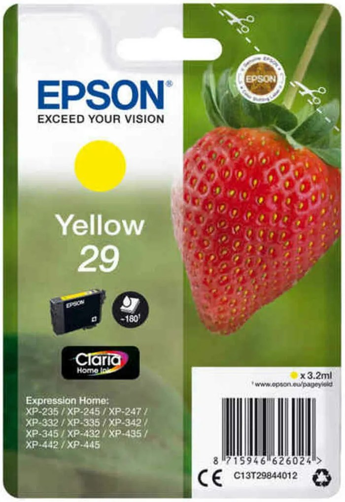 Cartuș cu Cerneală Originală Epson T2984 Galben