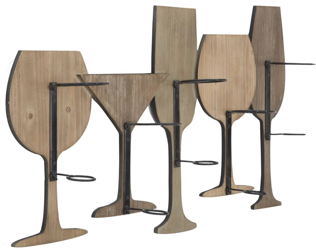 Mauro Ferretti Suport pentru sticle de perete CM 71X12,5X41,5