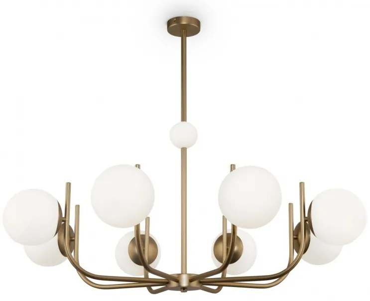 Lustra suspendata cu 8 brate design elegant Randez-Vous MYMOD109PL-08BS