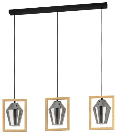 Lustră pe cablu VIGLIONI 3xE27/40W/230V Eglo 99702