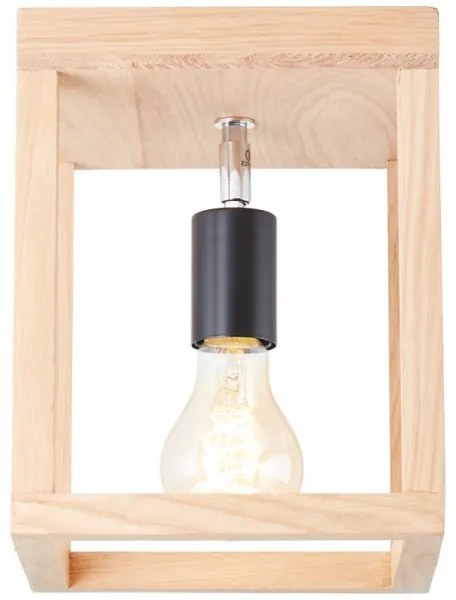 Plafonieră Brilliant NEREA 1xE27/15W/230V stejar