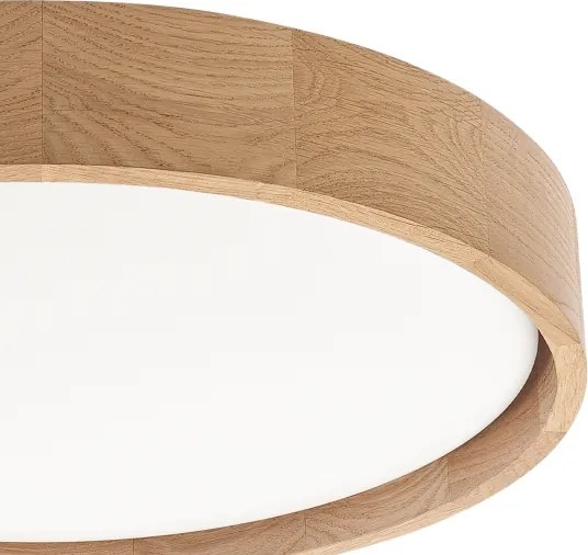 Brilagi - Lampă LED de tavan MANAROLA PLAIN, 24W, 230V, 4000K, Ø 41 cm, stejar