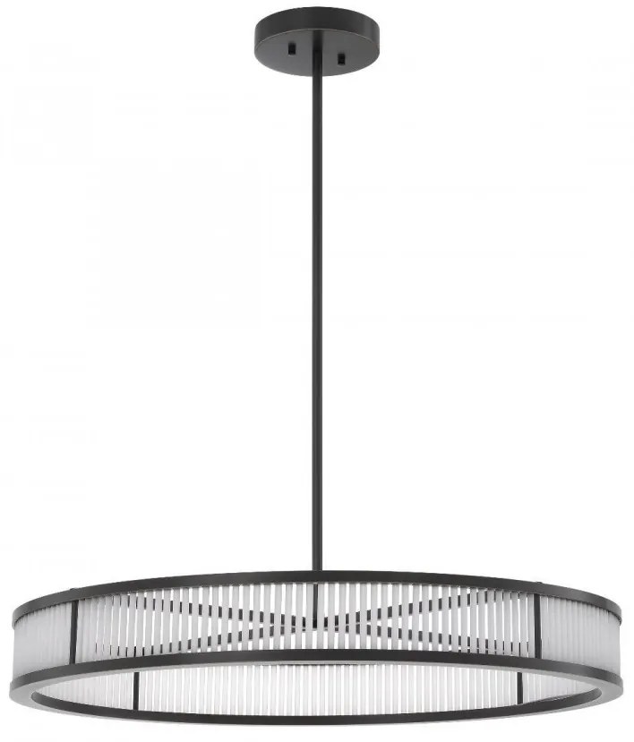 Lustra LED dimabila suspendata design elegant Thibaud L, bronz
