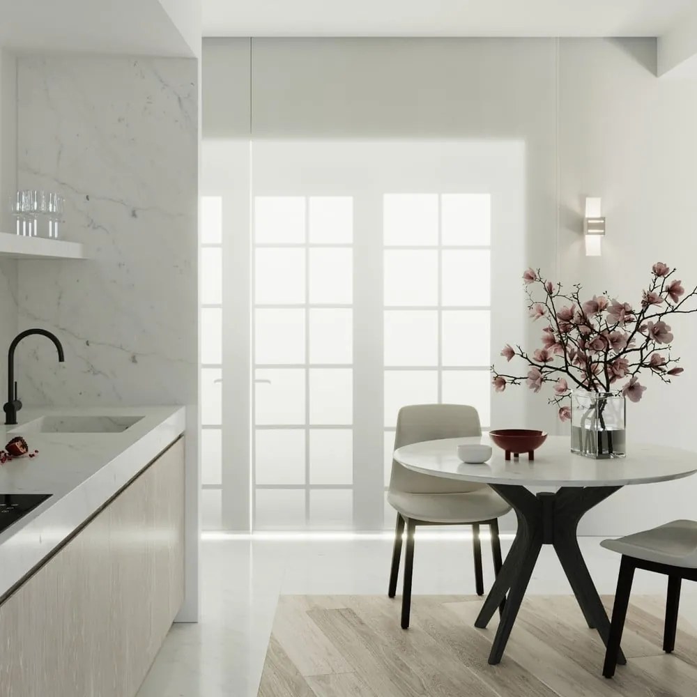 Aplică de perete gri Carlo – Sollux