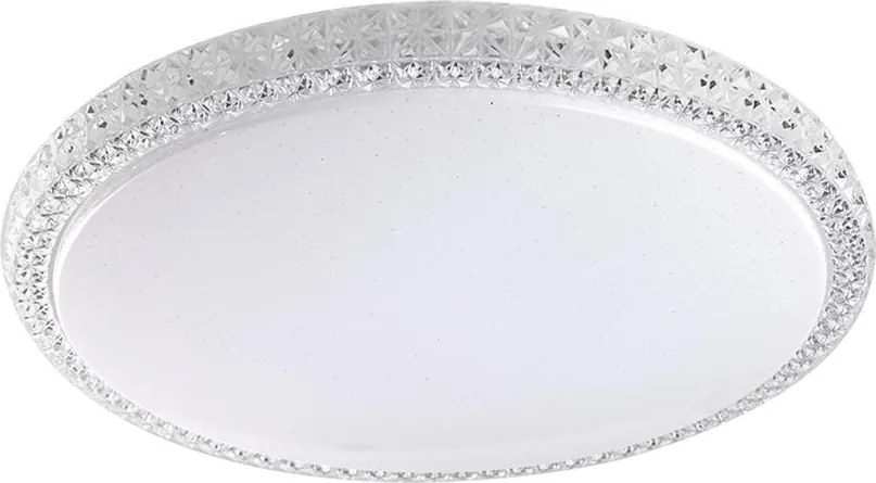 Prezent 71339 - Plafonieră LED dimabilă AMBIA, 30W, 230V, Ø 39,5 cm, transparentă