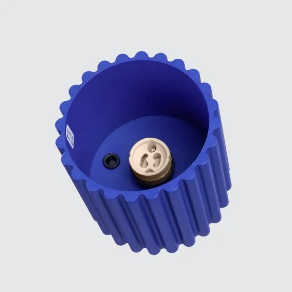 Sollux SL.1809 - Lampă spot AURA 1xGU10/10W/230V, 10 cm, albastră