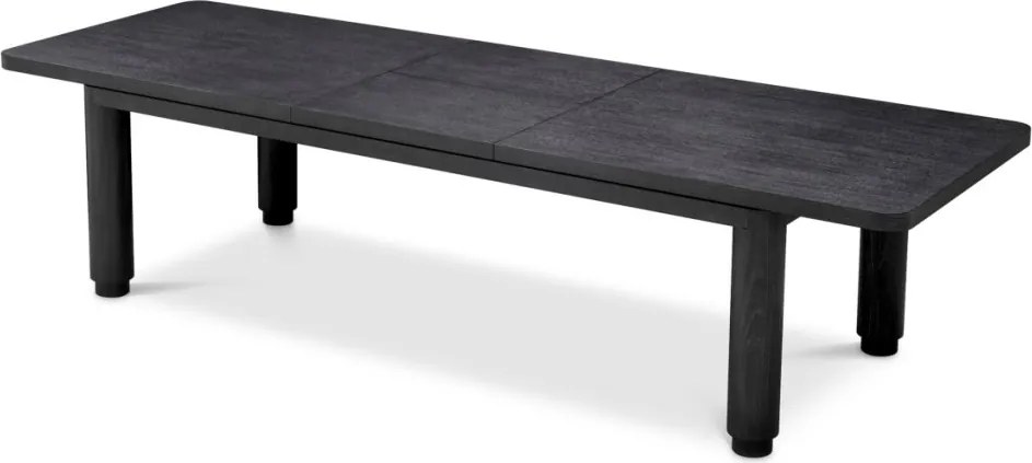 Masa extensibila LUX Gri Carbune Atelier L, 280-350cm