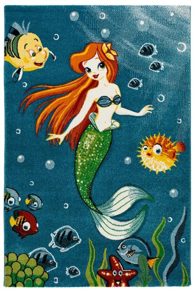 Covor pentru copii Universal Kinder Mermaid, 120 x 170 cm