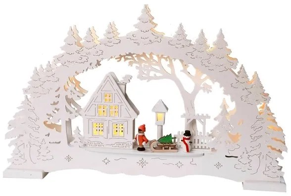 Decorațiune LED de Crăciun ULM 10xLED/0,064W/3xAA Eglo 410387