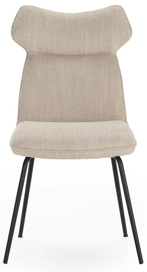 Scaune de dining bej 2 buc. Dara – Marckeric