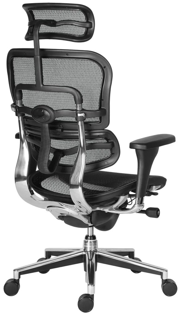 Scaun de birou - ERGOHUMAN2 PDH ULTRA BLACK FRAME W09-01+ALU BASE - precomanda 7-12 zile (Termen de livrare: 7 zile)