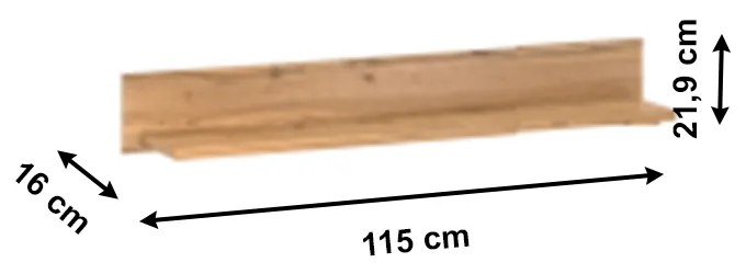 Raft Palper U (stejar apalache). 1034192