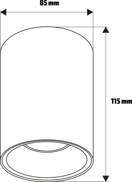 Brilagi - Spot LED RGBW TRINE reglabil 1xGU10/4,8W/230V, bej/auriu