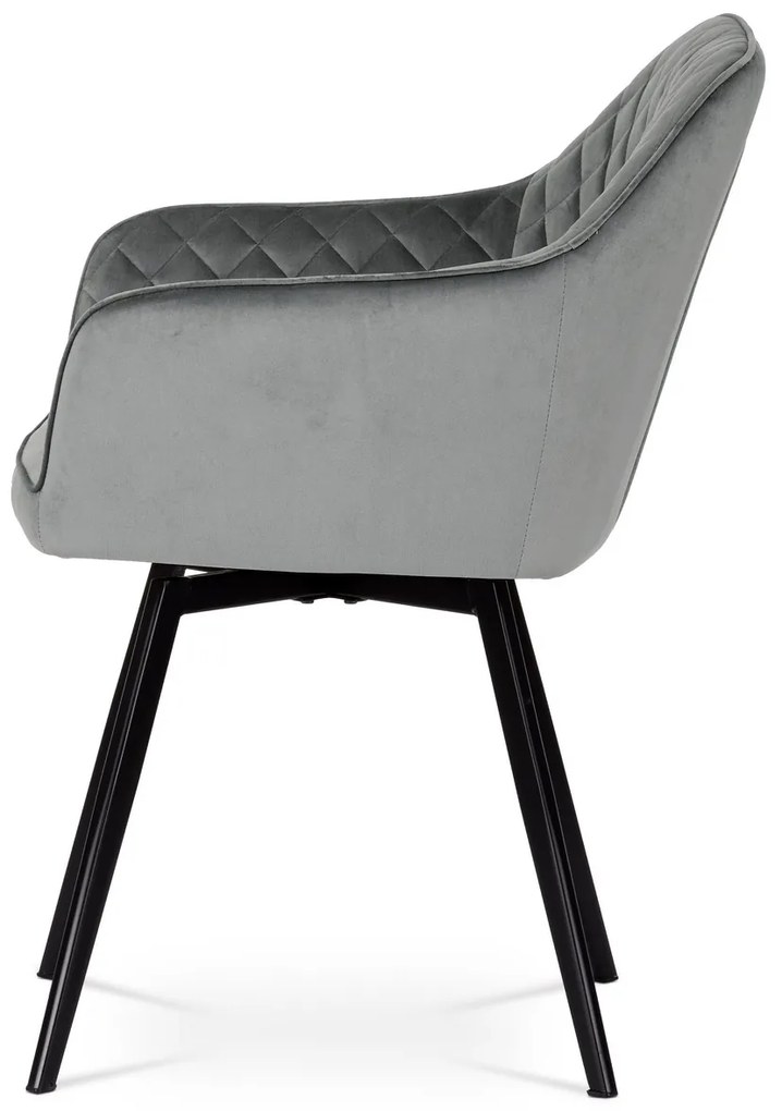 Set de scaune de sufragerie DCH-425 GREY4, 2 buc.