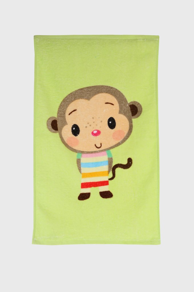 Prosop copii Animals Albastru-deschis 30x50 cm