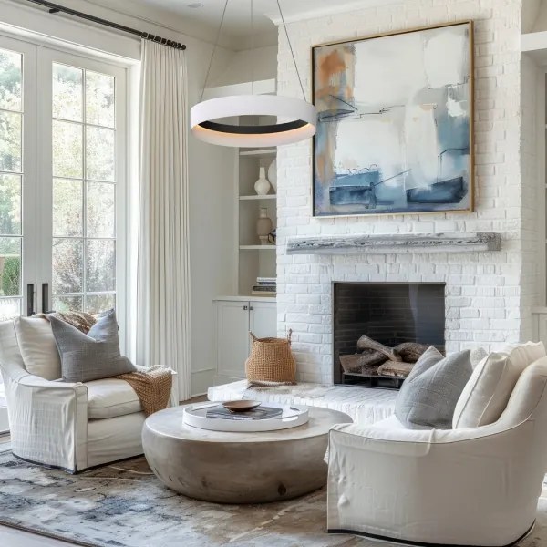 Lustră LED pe cablu ORBITA LED/52W/230V alb/negru