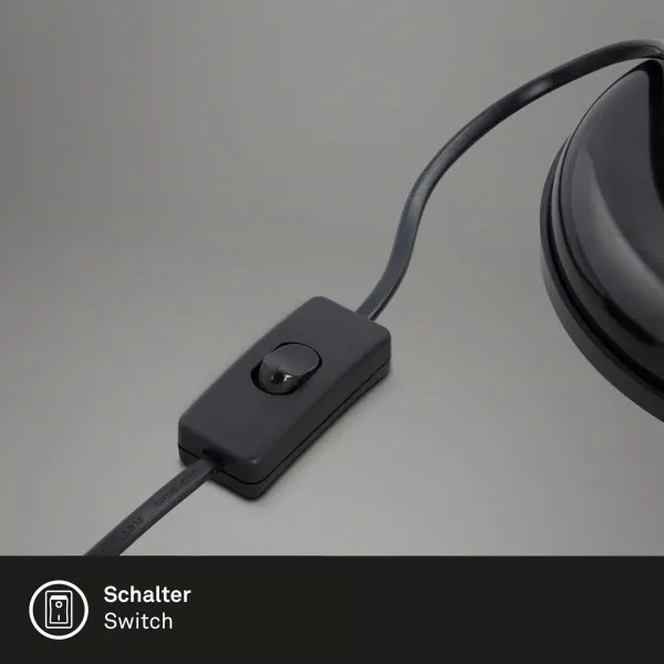 Lampă de birou 1xE14/25W/230V neagră