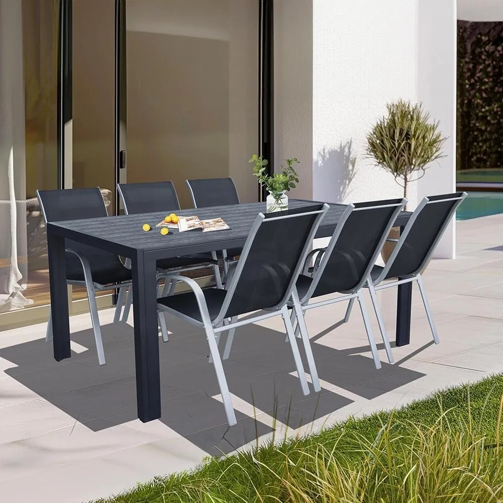 Set mobilier de grădină VIKING XL +6x ALINA