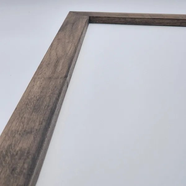 Brilagi - Aplica LED pentru baie WOODY FRAME, 50W/230V, 120x30, IP44, finisaj stejar/nuc