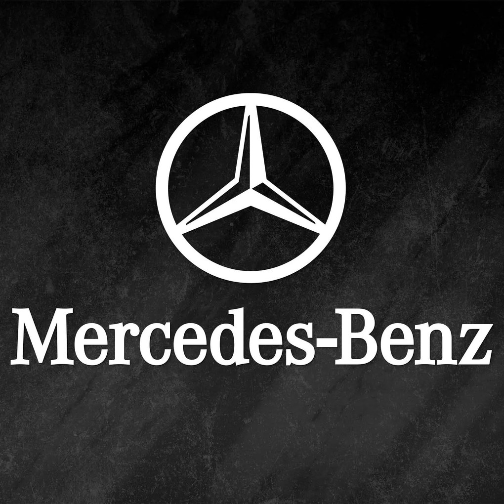 DUBLEZ | Autocolant 3D din lemn - Mercedes-Benz