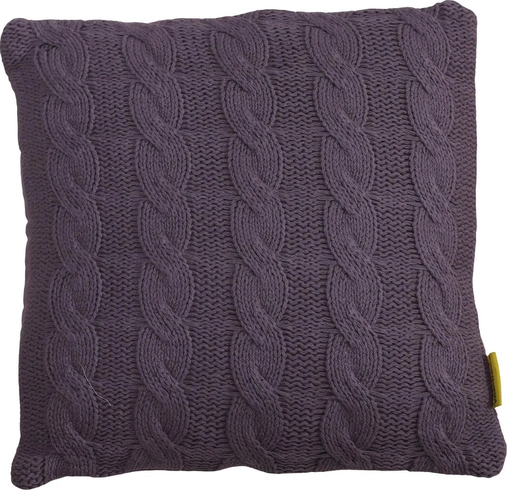 Perna decorativa CABLISS 45x45 cm, gri