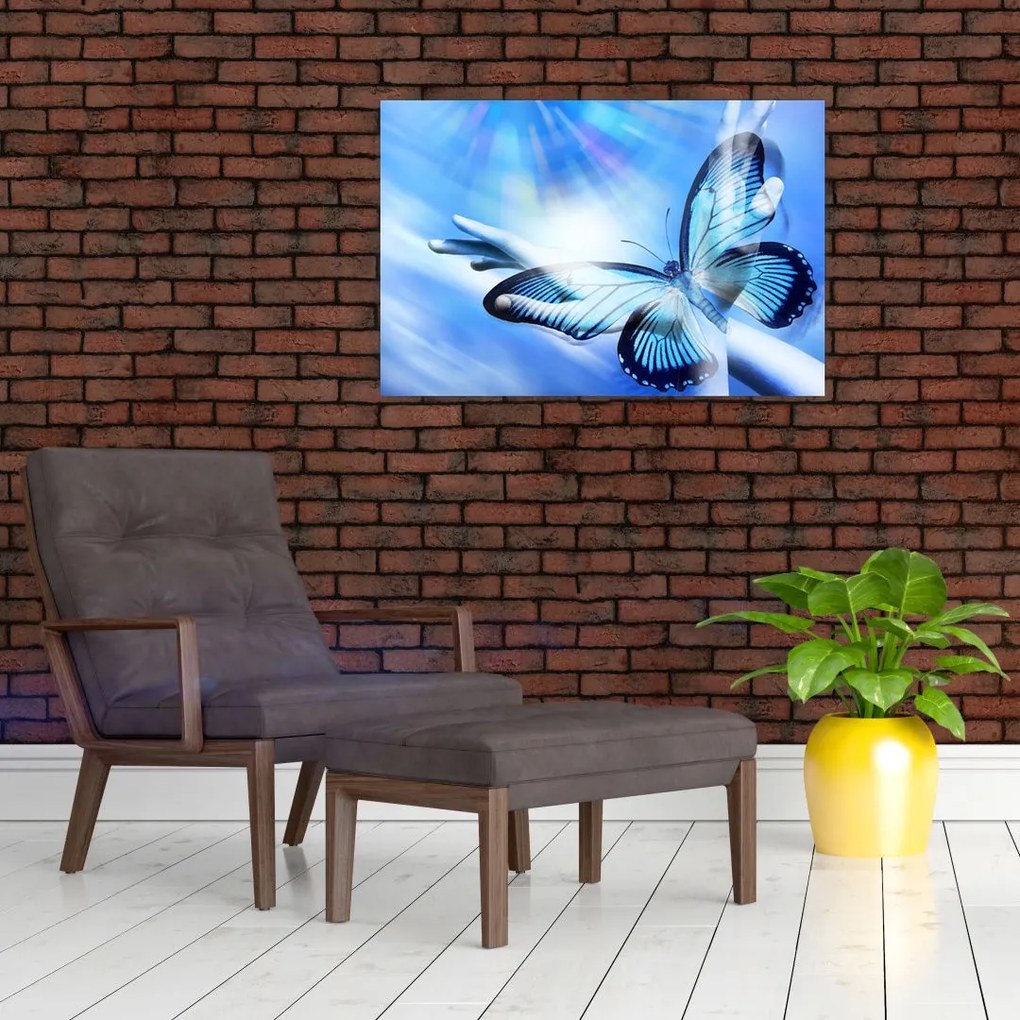 Tablou - Fluture, simbolul speranței (90x60 cm)