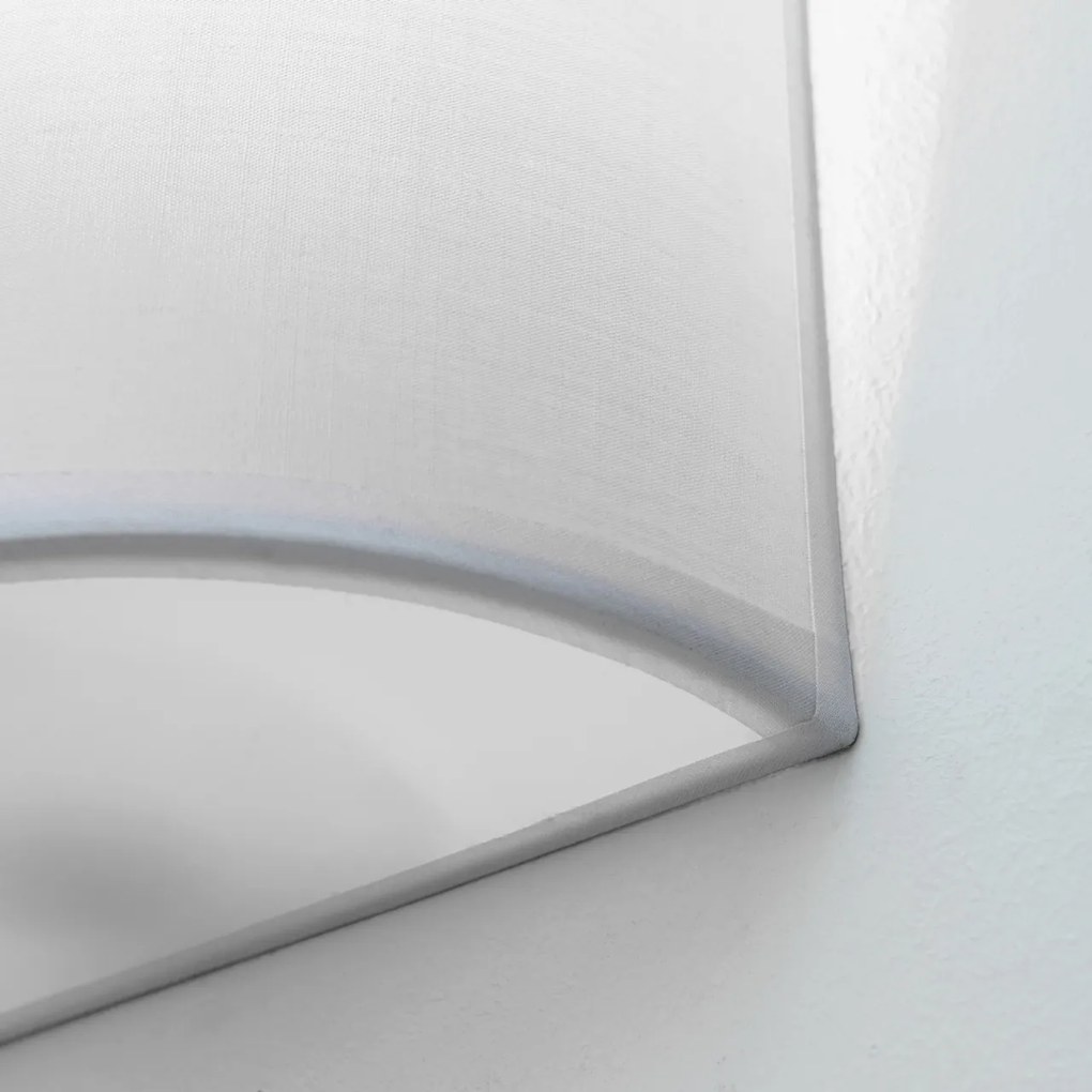 Aplica de perete design modern Ufo alba