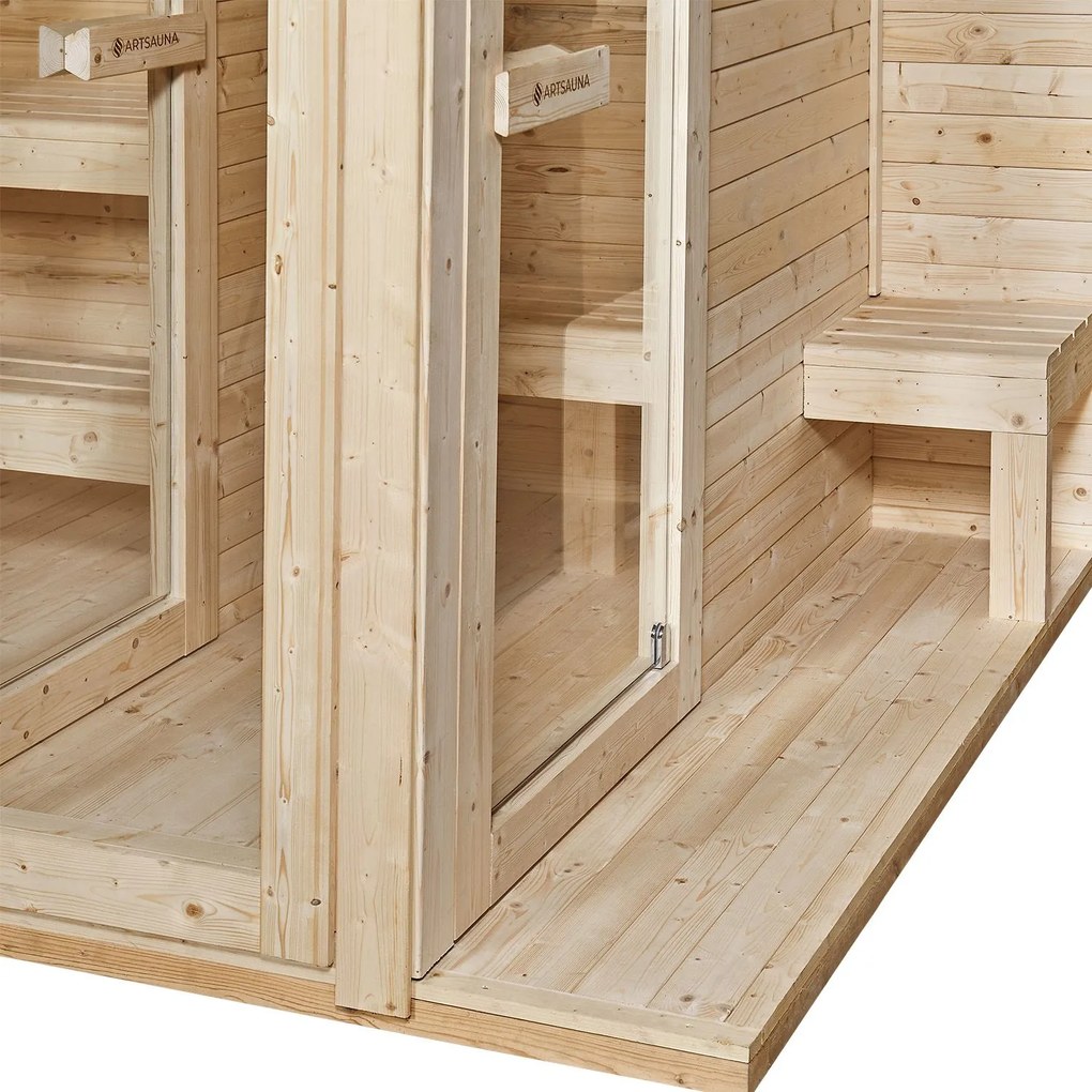 Vonkajšia sauna Varberg 320 x 180 cm
