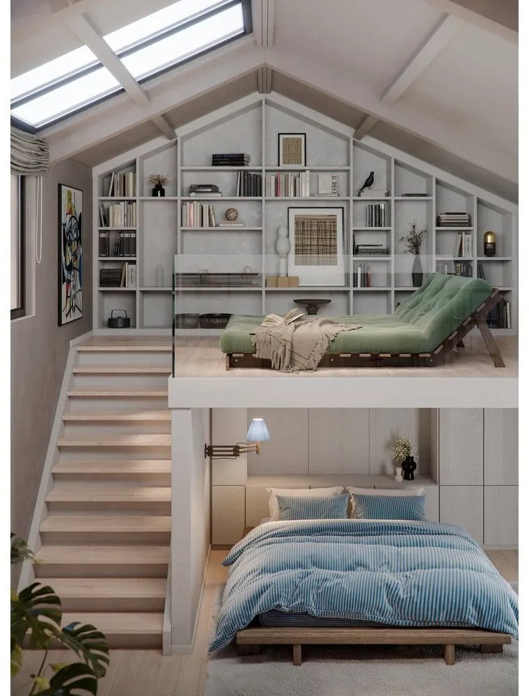 Canapea portocaliu arămiu extensibilă 160 cm Roots – Karup Design