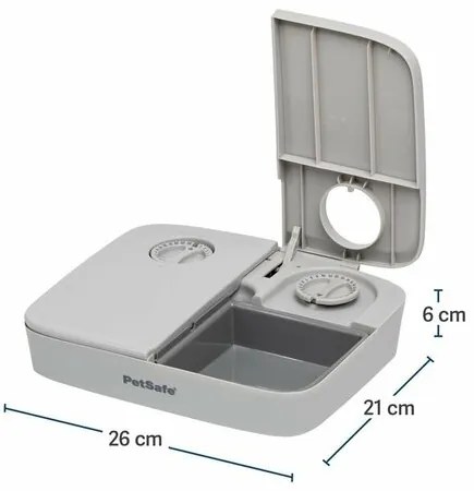 PetSafe® Hrănitoare automată cu 2 mese pentruanimale de companie