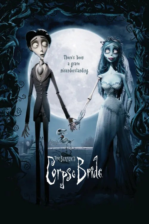 Poster de artă Corpse Bride - Victor & Emily