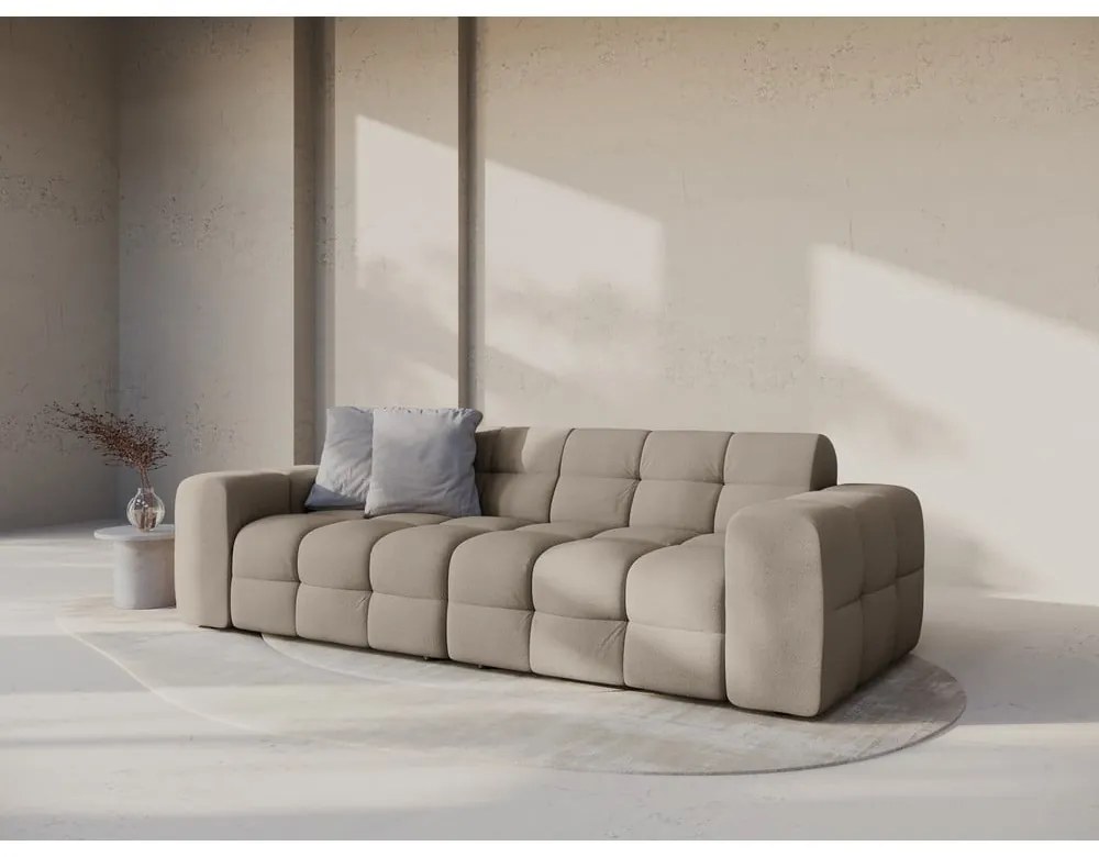 Canapea maro 255 cm Kendal – Micadoni