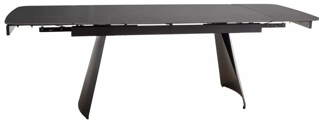 Masa extensibila Bacardi neagra L160-240xl90 cm