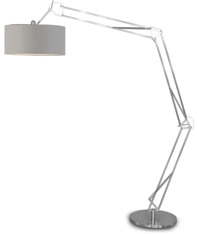 Lampadar XL modern cu brat articulat MILANO in deschis