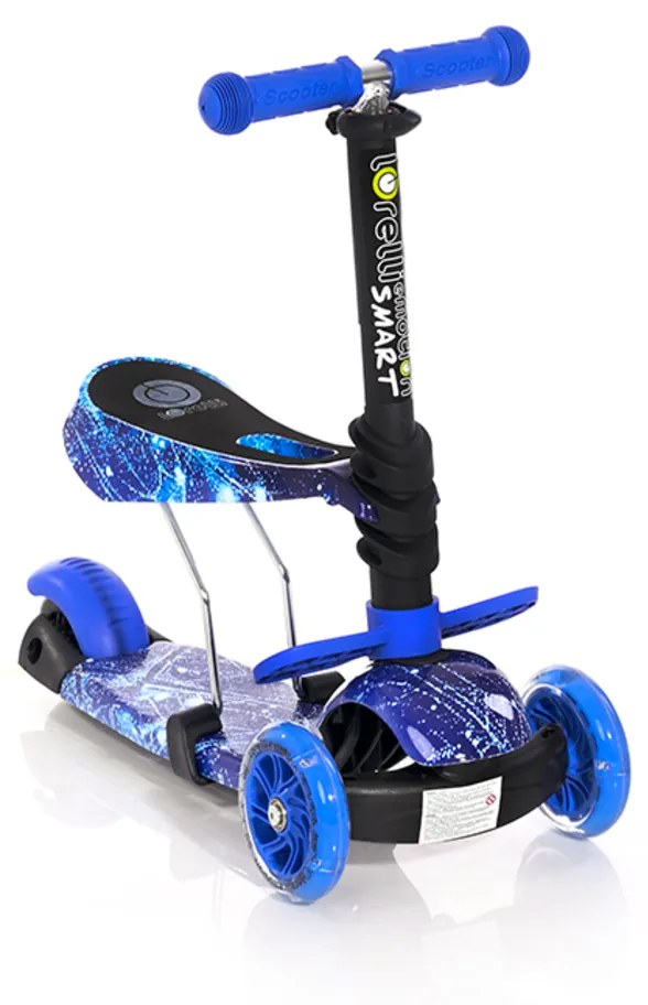 Scooter Lorelli INTELIGENT ALBASTRU COSMOS