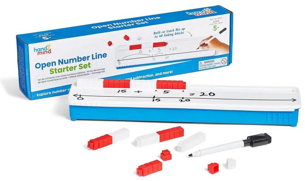SET MATEMATIC - LINIE NUMERICA - HAND2MIND (96819)