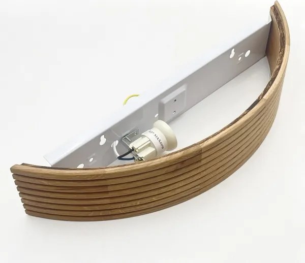 Brilagi - Lampă de perete LED CARVALHO MODERN 1xE27/60W/230V stejar