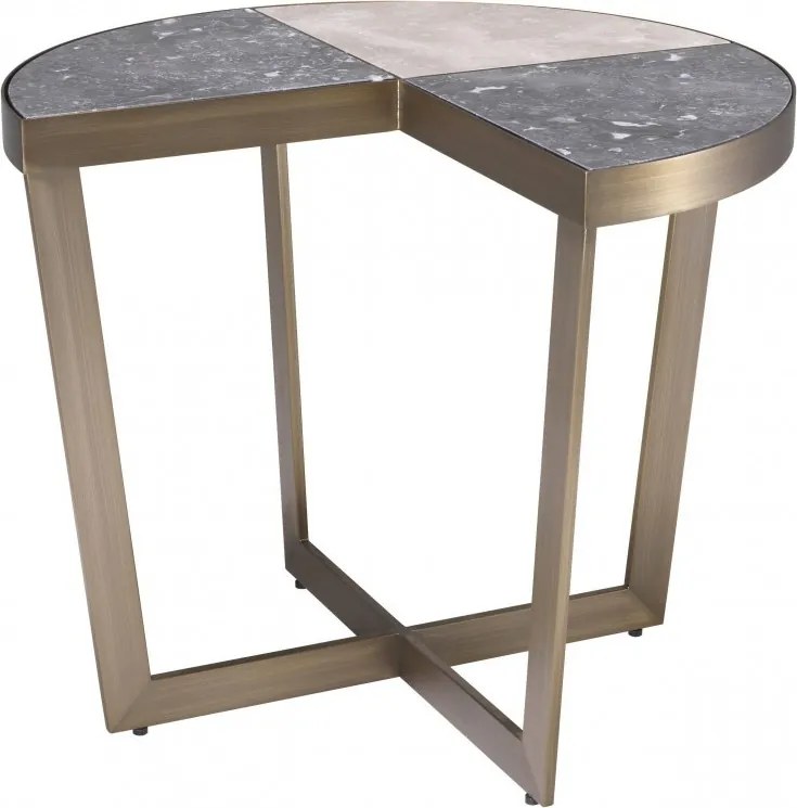 Masuta laterala design elegant LUX Turino, alama periata 114352 HZ