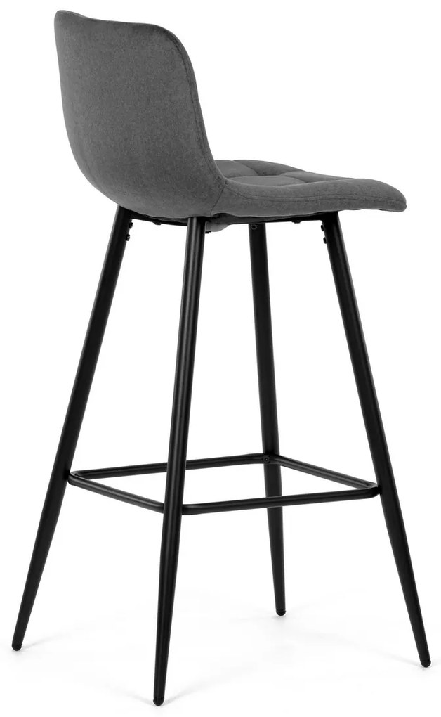 Set de scaune de bar B-X7015 GREY2, 4 buc