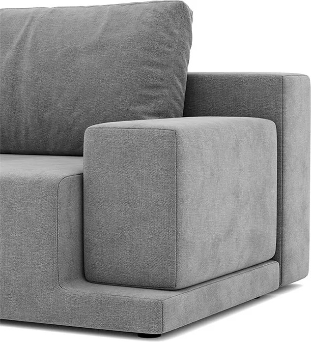 Canapea lemn masiv extensibilă Rand, 260 × 102 × 67 cm